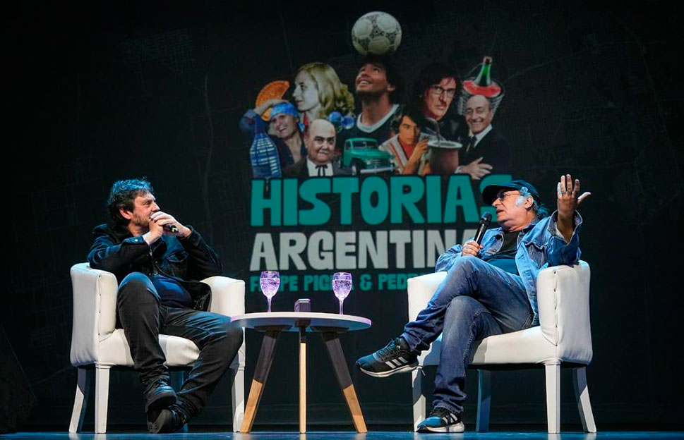 Saborido y Pigna se encuentran con nuevas historias