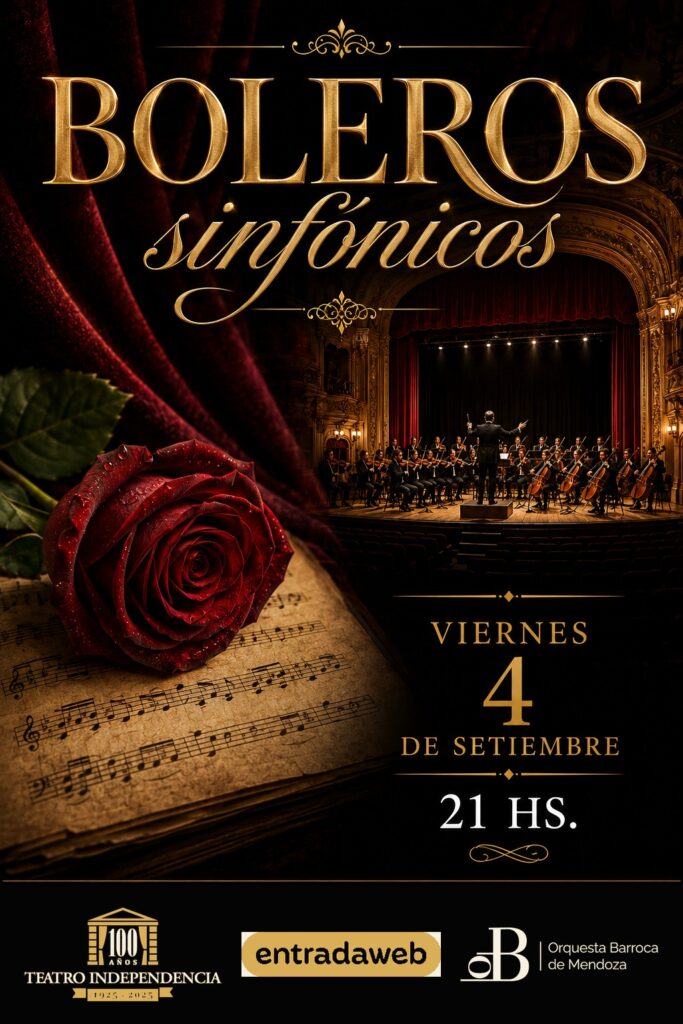 Orquesta Barroca - Boleros Sinfónicos (flyer)