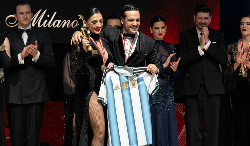 Franco y Romina - campeones de tango